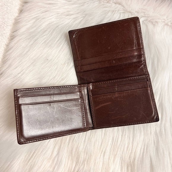 Vintage Coach Brown Leather Wallet - Picture 5 of 6